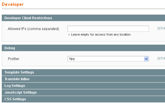 Magento Profiler